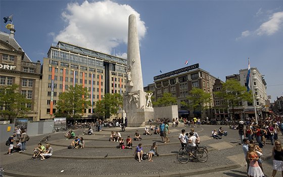 نتيجة بحث الصور عن ساحة دام..في مدينة أمستردام